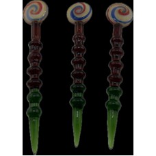 Glass Dabber Spiral Design (C21246)